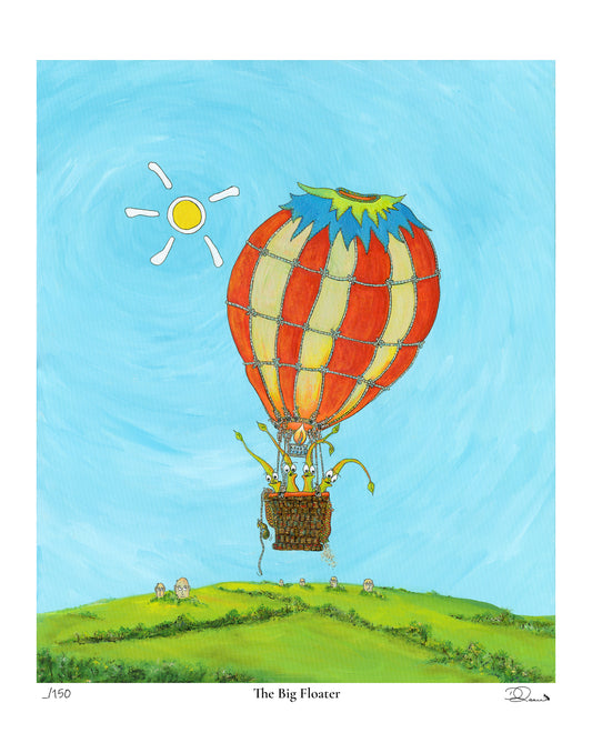 The Big Floater — Limited Edition Fine Art Print