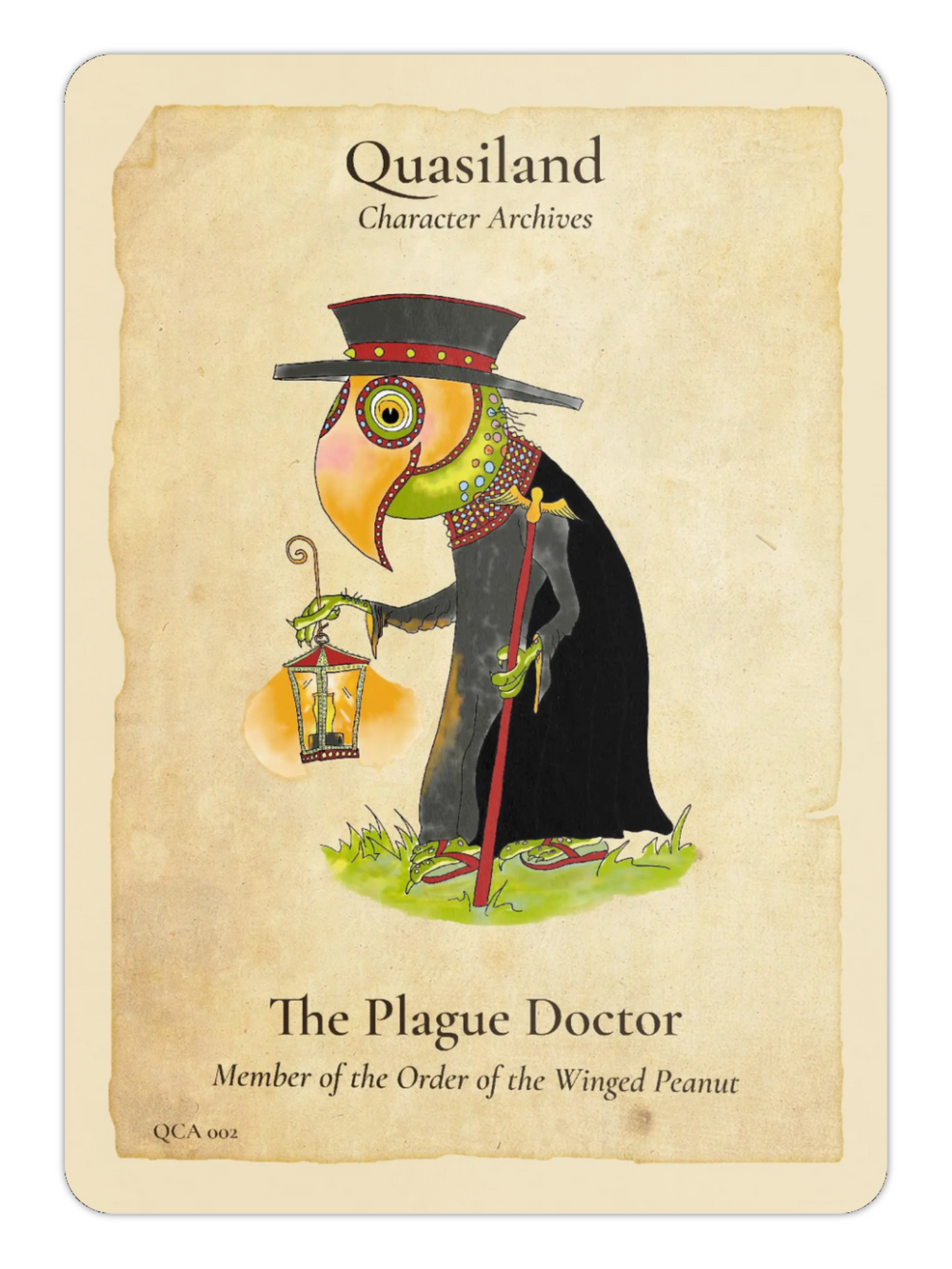 QCA-002 — The Plague Doctor