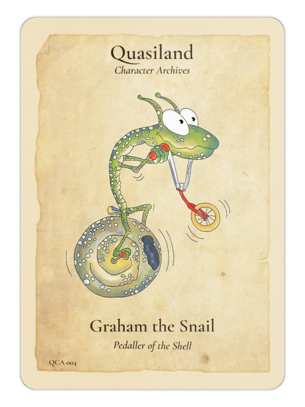 QCA-004 — Graham the Snail