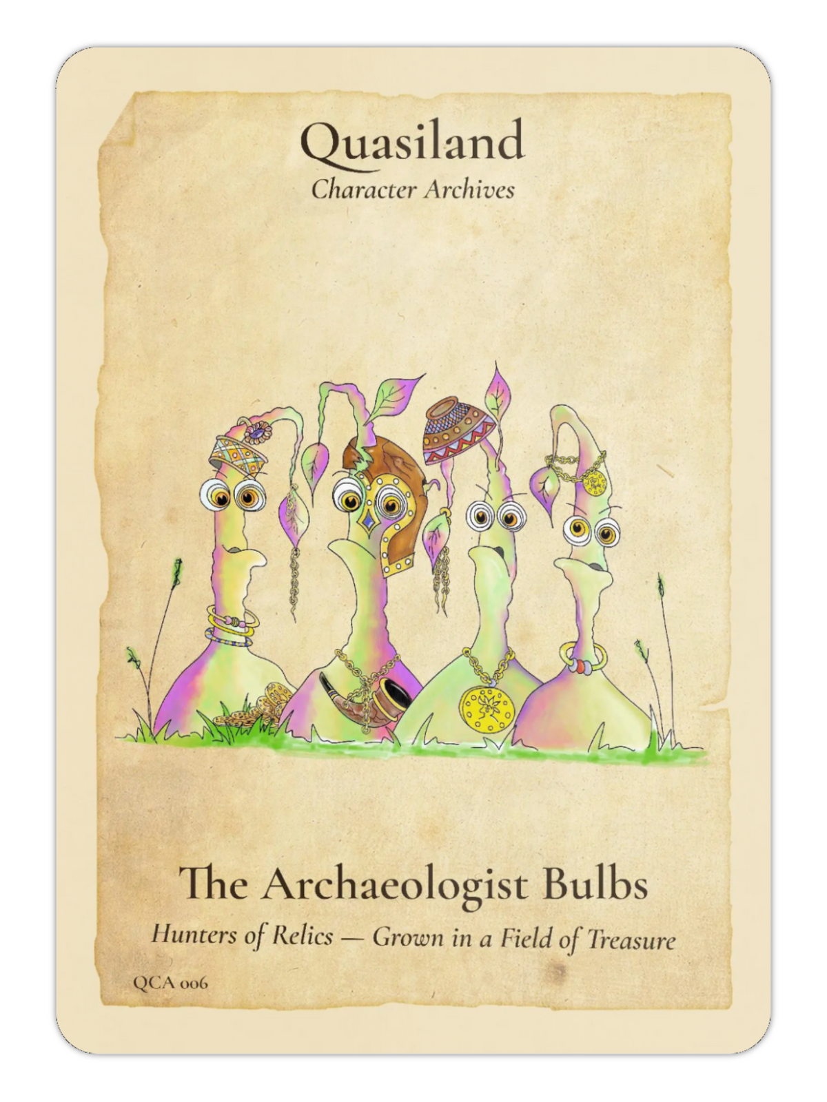 QCA-006 — The Archaeologist Bulbs