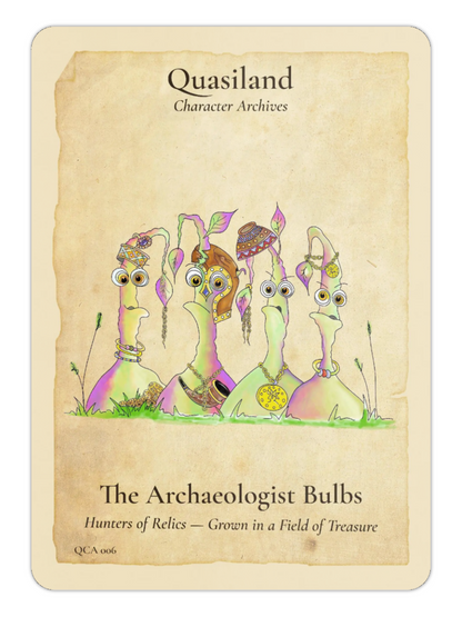 QCA-006 — The Archaeologist Bulbs
