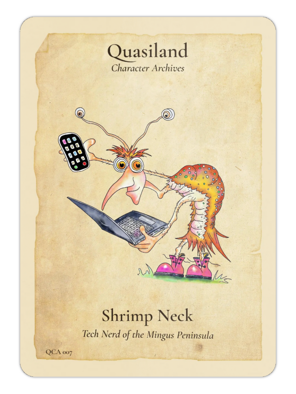 QCA-007 — Shrimp Neck