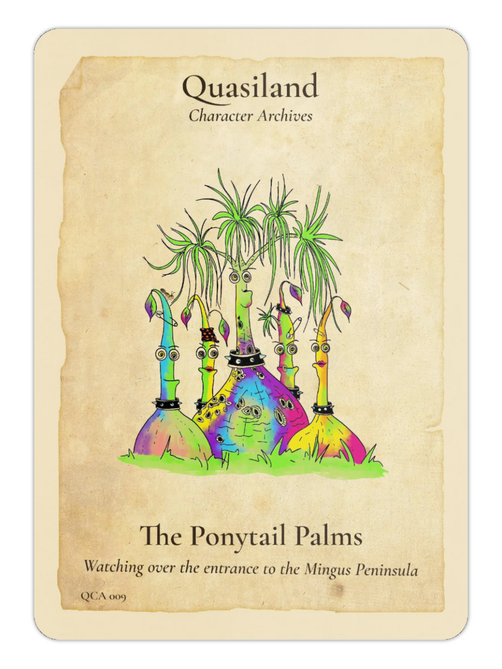 QCA-009 — The Ponytail Palms